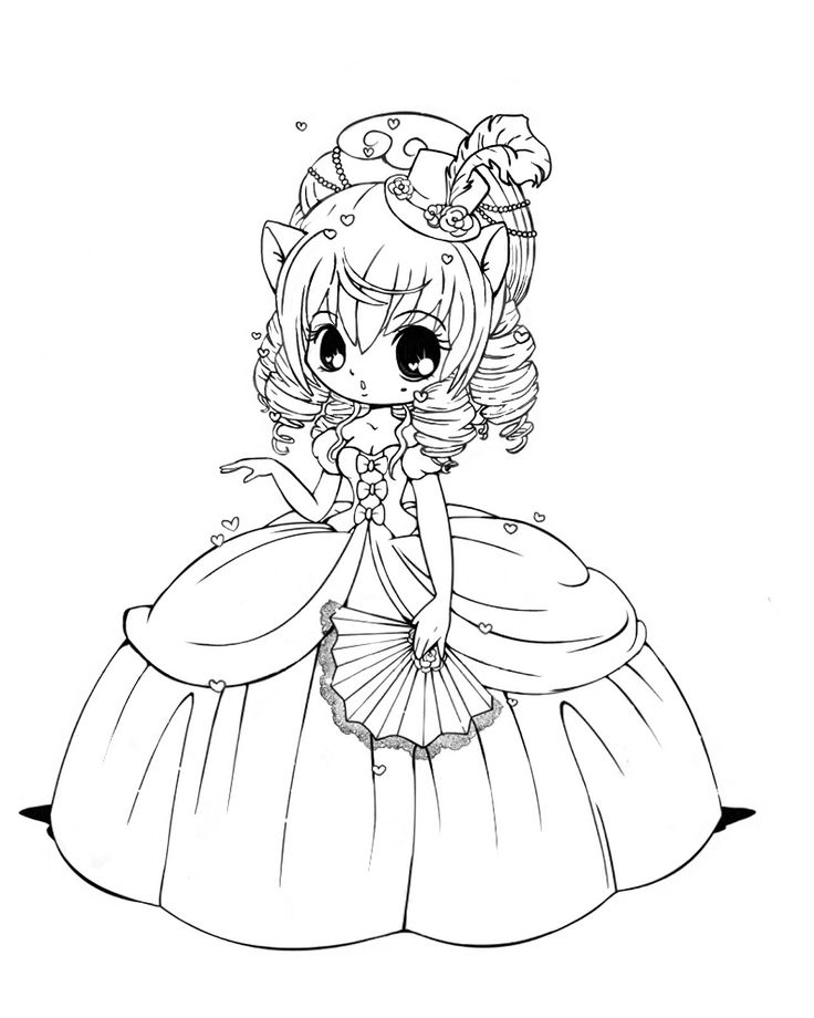 Plansa de colorat cu Anime 95 104